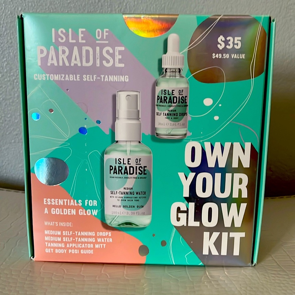 Isle of Paradise self-tanning kit